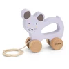 Image de Jouet À Tirer En Bois Mrs Mouse