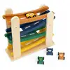 Image de Rampe de course en bois avec 4 voitures 36-556