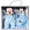 Image de Disney - Peluche Et Doudou Mickey Brille Dans La Nuit Bleu (coffret Cadeau)