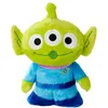 Image de Peluche - SIMBA - Alien Flufflets - Toy Story - vert - texture moelleuse