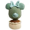 Image de Disney Plants Minnie Figurine décorative en Peluche 22 cm Convient aux Enfants dès Les Premiers Mois de la Vie