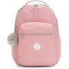 Image de kipling Sac à dos rose pour femme - Back To School Seoul Backpack L Bridal Rose 73628