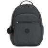 Image de kipling Sac à dos bleu pour femme et homme - Basic Seoul Backpack L Marine Navy 88371