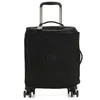 Image de kipling Valise noir pour femme et homme - Basic Spontaneous Cabin Size Wheeled Luggage S Black Noir 90647