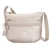 Image de Sac à épaule bandoulière - Kipling - Arto S - Beige - Petit format - Compartiments zippés