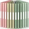 Image de Classeur à anneaux A4 - ACROPAQ - Gamme Terre - 4 anneaux - Dos 25 cm (100 feuilles) - PP résistant à leau