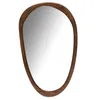 Image de Miroir irrégulier J-Line - bois - brun foncé - grand