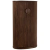 Image de Armoire À Vin Bois De Manguier Brun Foncé Zola L 90cm