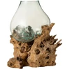 Image de Vase Sur Pied Design "gamal" 50cm Naturel