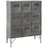 Image de Bahut 9 Portes Métal Gris Viho L 86cm