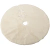 Image de Cache-pied Pour Sapin "rond" 90cm Blanc