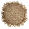 Image de Coussin déco en raphia jeff 40cm naturel 21098