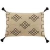 Image de Coussin Déco "forme Graphique" 40x60cm Gris