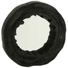 Image de Miroir Mural Déco En Bois "jenny" 42cm Noir