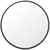 Image de Miroir Mural Design "matazo" 50cm Noir Mat