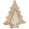 Image de Statuette Déco "puzzle Arbre De Noël" 30cm Naturel