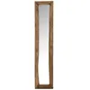 Image de Miroir à Poser Déco en Bois Slim 120cm Marron