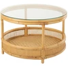 Image de Table Basse En Rotin "jovelyne" 70cm Naturel