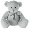 Image de Peluche Enfant "ourson Noeud" 34cm Gris