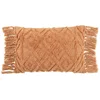 Image de Coussin Déco Pompons "amalia" 40x78cm Corail