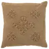 Image de Coussin Déco "hippy" 45x45cm Marron