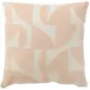 Image de Coussin Déco "géométrique" 43x43cm Saumon
