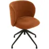 Image de Chaise pivotante réglable en hauteur en tissu - mia 35008