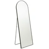 Image de Miroir Sur Pied Arrondi "lazaro" 150cm Noir