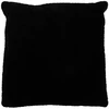 Image de Coussin Tissé En Cuir "coleman" 45x45cm Noir