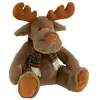 Image de Peluche Enfant Renne Assis "prancer" 32cm Marron