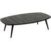 Image de Table Basse En Bois "teck" 120cm Noir