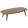 Image de Table Basse en Bois Teck 120cm Naturel