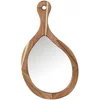 Image de Miroir Mural En Bois "palette" 63cm Naturel