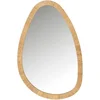 Image de Miroir Mural Design "dusty" 70cm Naturel