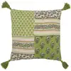 Image de Coussin Déco À Pompons "avocado" 45x45cm Vert