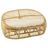 Image de Canapé 2 Places Rotin & Coussin Lise 137cm Naturel