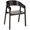 Image de Chaise En Bois "naga" 76cm Noir