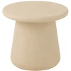 Image de Table Basse Design "cave" 51cm Beige