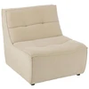 Image de Module Canapé Matelassé "grid" 97cm Beige