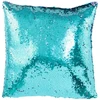 Image de Coussin Déco Réversible "sequin" 45x45cm Bleu & Mauve