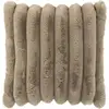 Image de Coussin Déco "corduroy" 45x45cm Taupe Clair