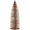 Image de Sapin De Noël Déco À Paillettes "copper" 140cm Marron