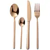 Image de Ménagère 24 Pièces En Inox "brillant" 27cm Cuivre