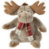 Image de Peluche Renne "écharpe" 38cm Marron