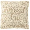 Image de Coussin Bouclette Elvia 45x45cm Camel & Crème