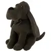 Image de Cale-porte chien noeud papillon 31cm gris foncé