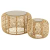 Image de Lot de 2 Tables Basses Gigognes Africa 80cm Naturel