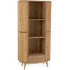 Image de Bibliothèque En Bois "alta" 180cm Naturel