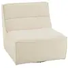 Image de Fauteuil pivotant cosy 97cm écru