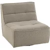 Image de Fauteuil Pivotant "cosy" 97cm Taupe